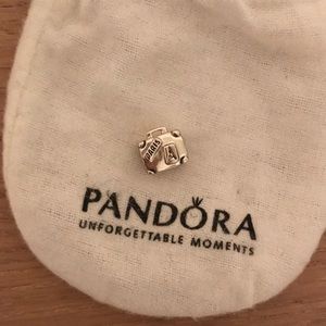 Pandora suitcase charm